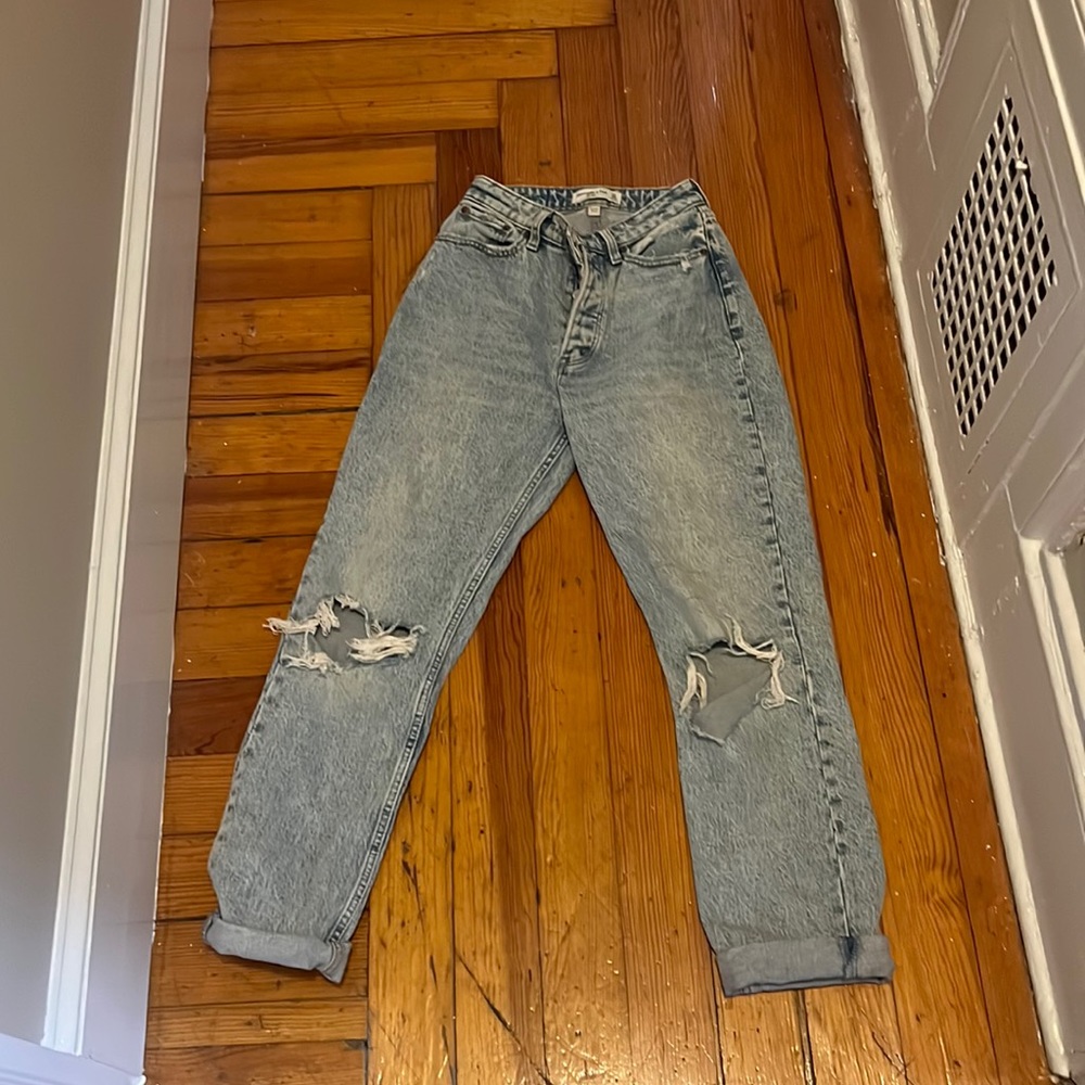 Abercrombie the dad high rise curve love